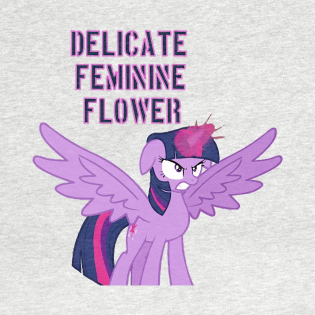 DELICATE FEMININE FLOWER by Pacificsugar17